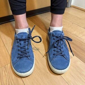 Ecco Blue leather Women's Sneakers